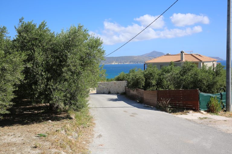 PERFECT PLOT WITH SEA VIEW IN THE VILLAGE OF KALYVES