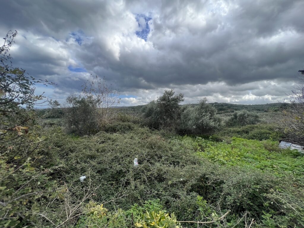 LAND PLOT WITH SEA VIEW IN MOYRI VILLAGE