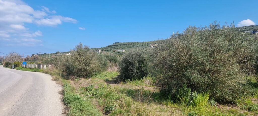 LAND PLOT WITH MOUNTAIN VIEW IN KALYVES