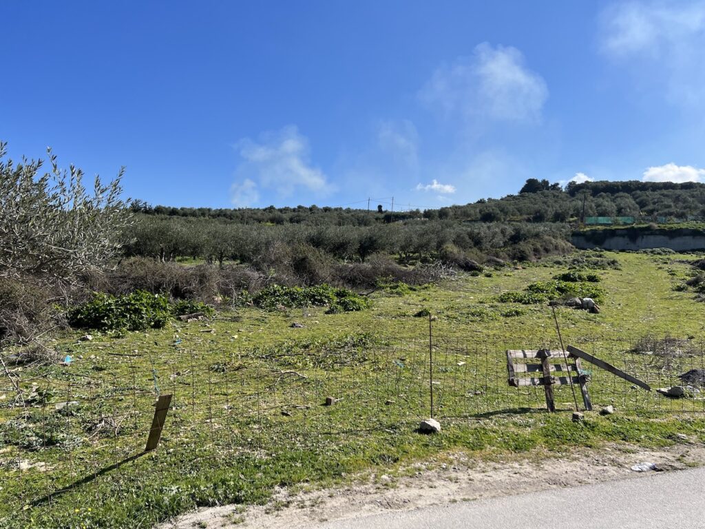 CORNER LAND PLOT IN KALYVES