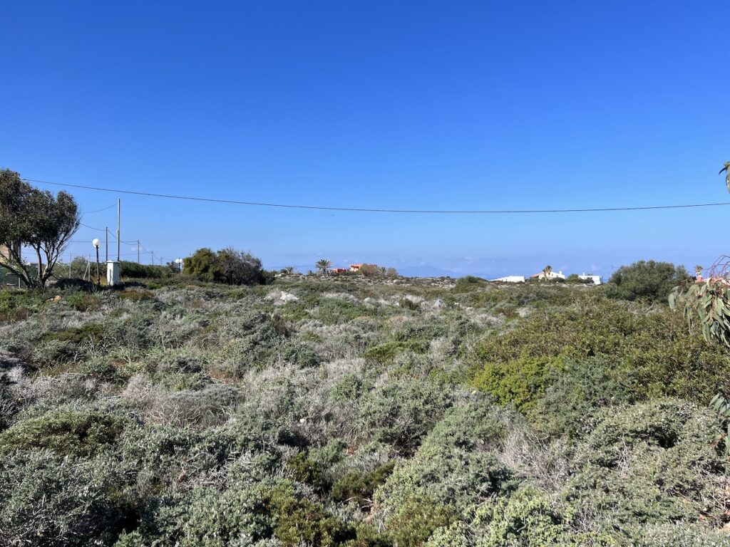 PLOT IN STAVROS WITH SEA VIEW AND MOUNTAIN VIEW