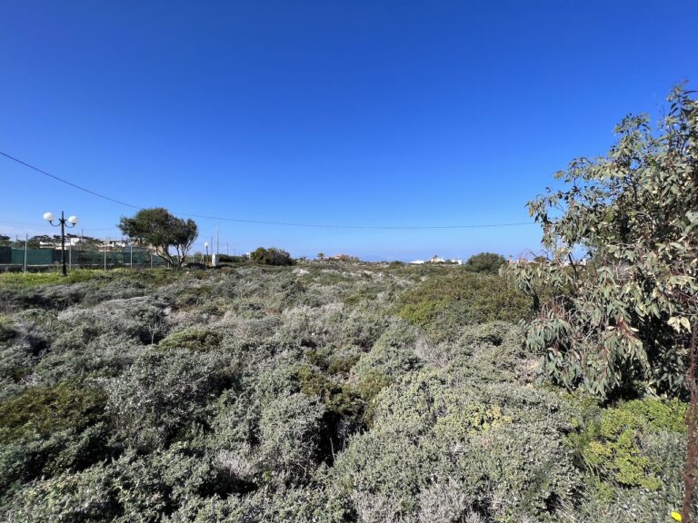 PLOT IN STAVROS WITH SEA VIEW AND MOUNTAIN VIEW