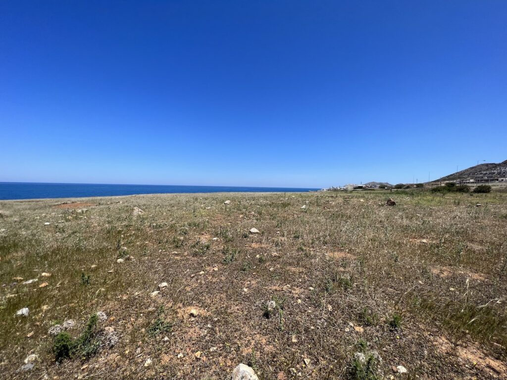 PERFECT LAND PLOT BEACH FRONT IN PANORMOS