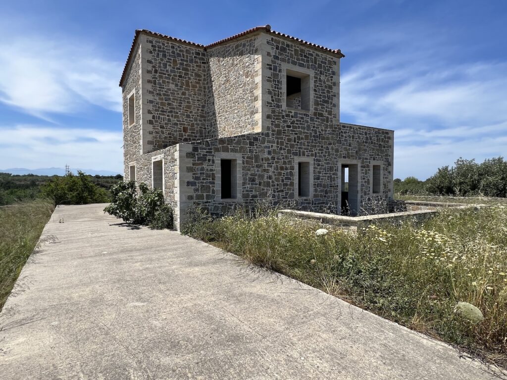 STONE HOUSE WITH OVERLOOKING OF OLIVE GROVE