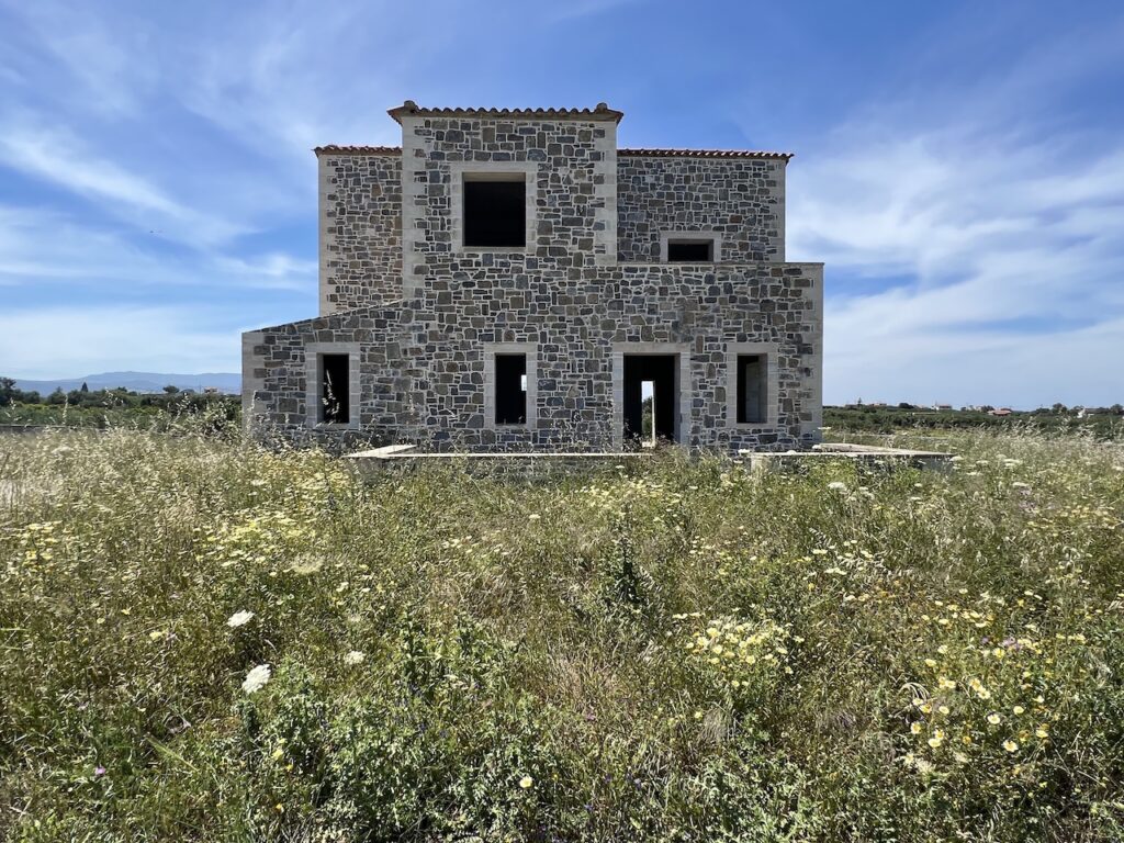 STONE HOUSE WITH OVERLOOKING OF OLIVE GROVE