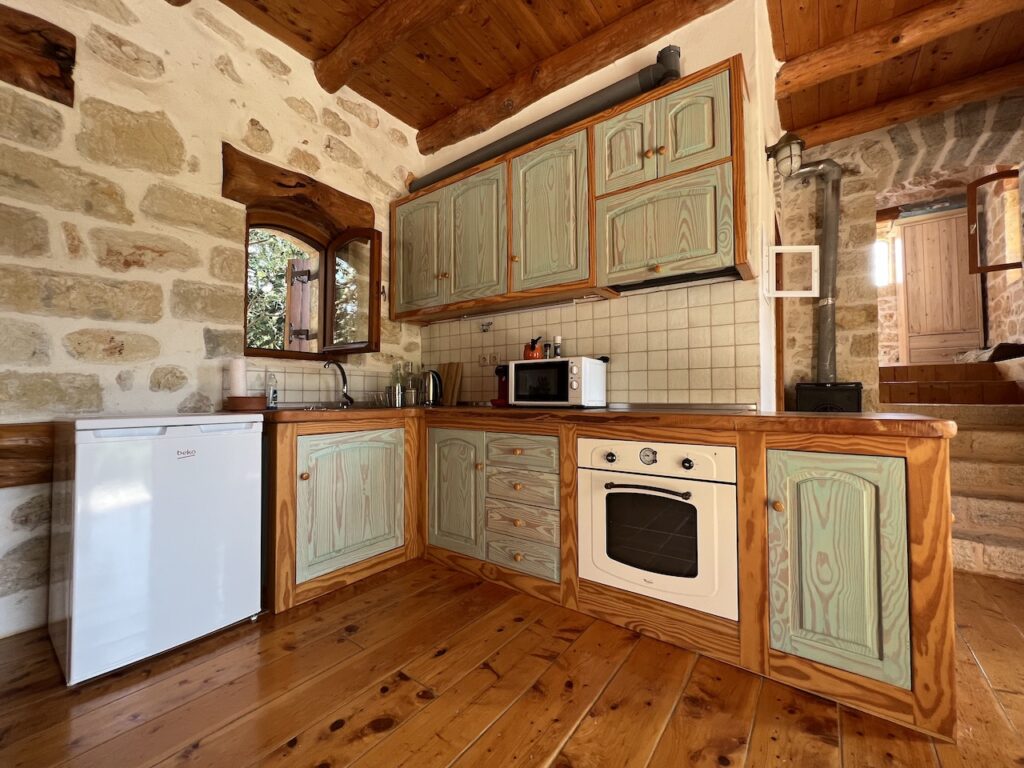 TWO TRADITIONAL VILLAS OUT OF STONE IN MELIDONI
