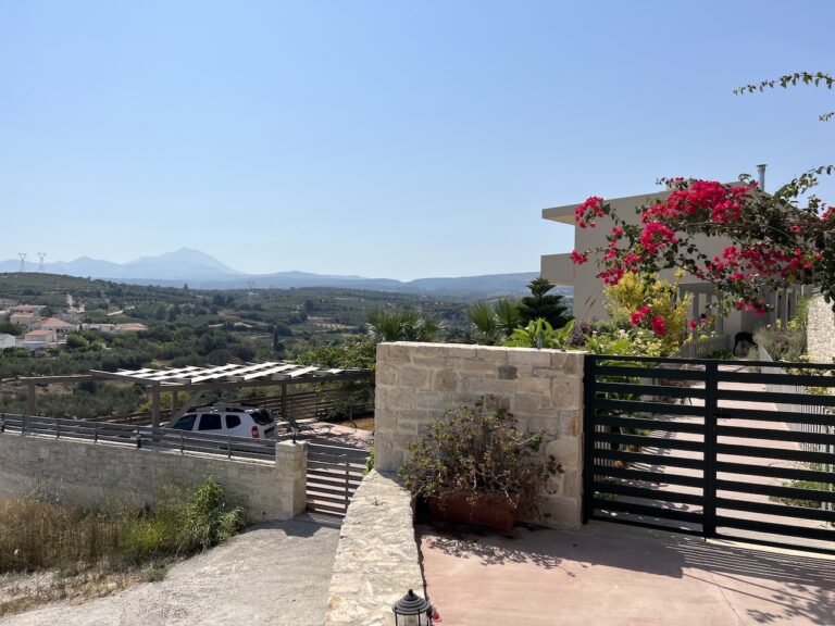 FOR SALE TWO-STOREY HOUSE WITH AMAZING VIEW IN RETHYMNO AREA
