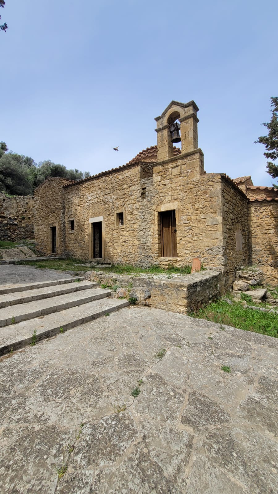 Crète-Mystérieuse Rotonde : l’église du VIème siècle