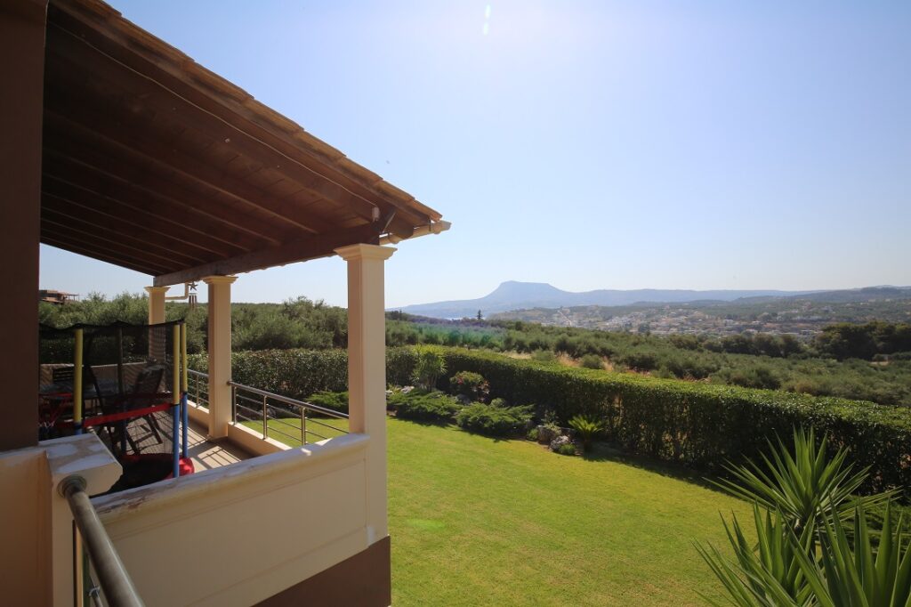 A CLASSY VILLA IN KALYVES WITH MOUNTAIN VIEW