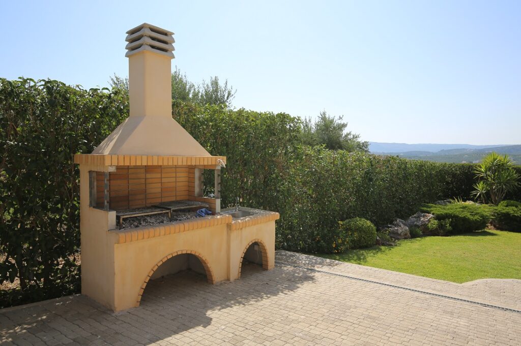 A CLASSY VILLA IN KALYVES WITH MOUNTAIN VIEW