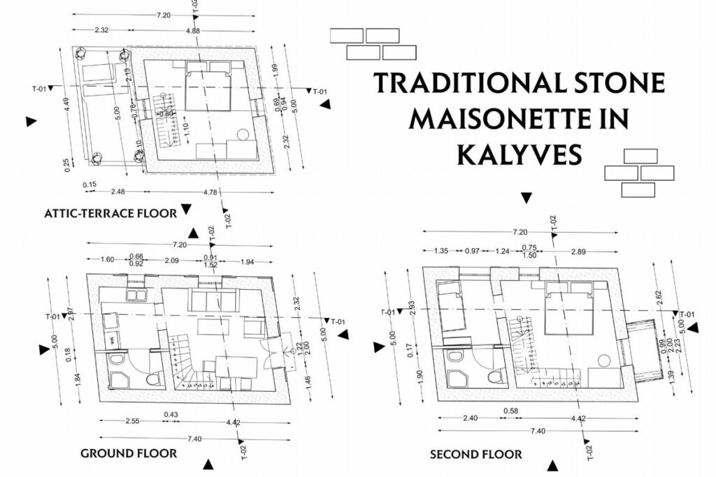 MAISONETTE DE CHARME AU COEUR DE KALYVES