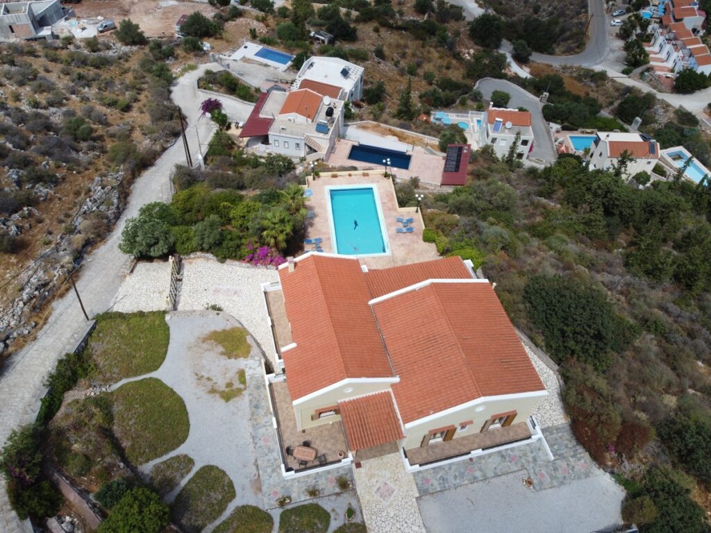 Villa with Panoramic Sea Views in Kokkino Chorio