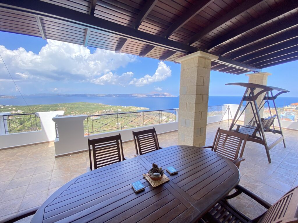 Villa with Panoramic Sea Views in Kokkino Chorio